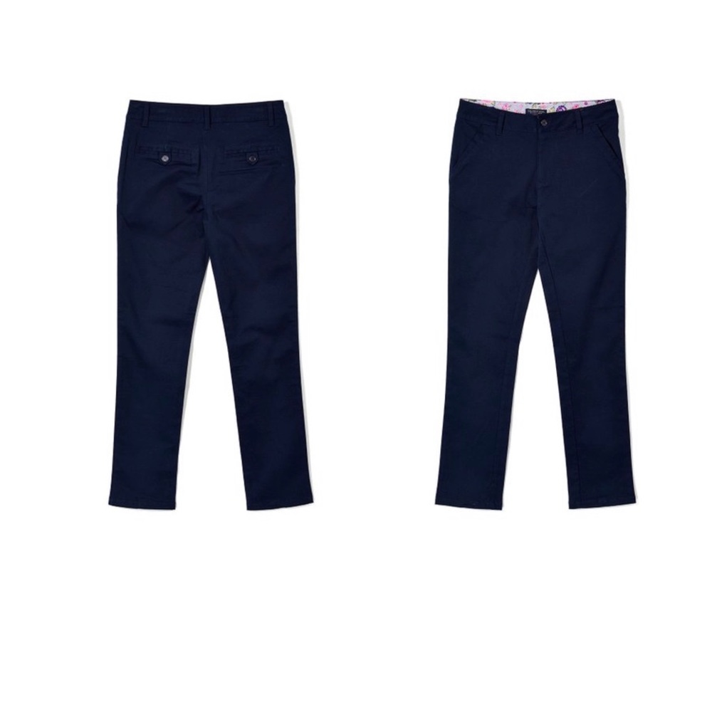 🌟U.S.Polo Assn. Girls Chino Navy Pants/Sz:6X/NWT